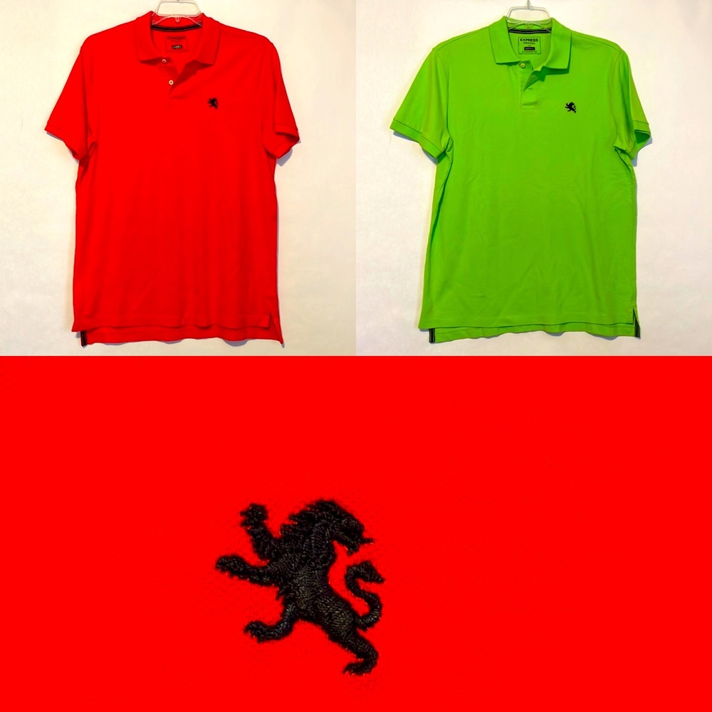 🔴 Lot of 2 Express Polos